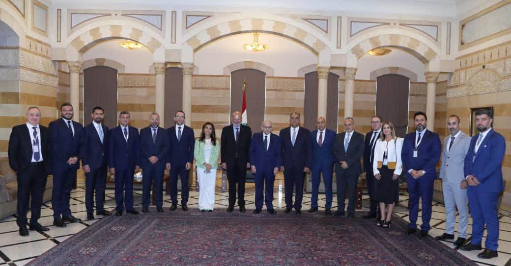Lebanese Executives Council Delegation Meets H.E. Prime Minister Dr. Nawaf Salam